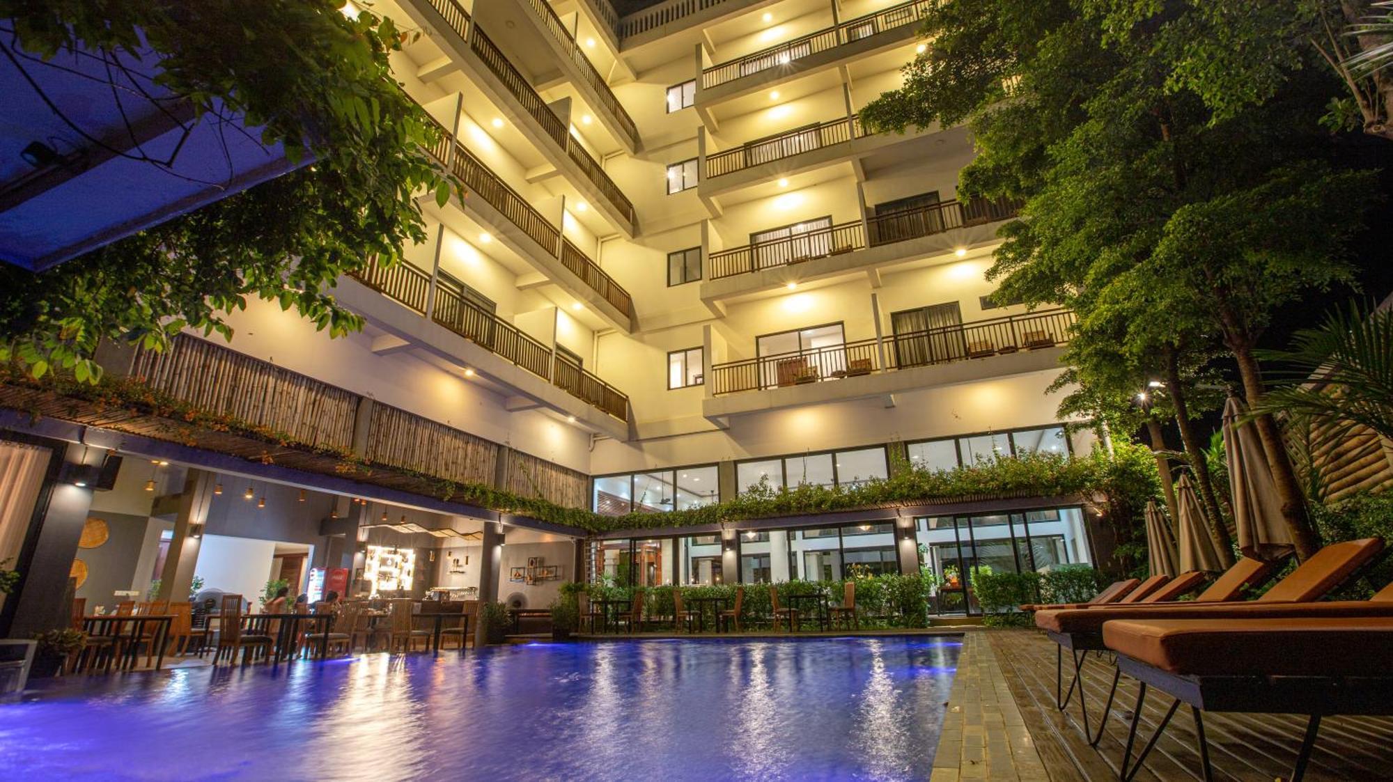 Daco Hotel เสียมราฐ ภายนอก รูปภาพ